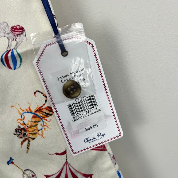 Classic Prep Childrenswear James Shortall Romper Circus Print 18-24 Months NWT - Picture 8 of 8